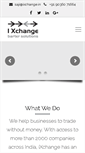 Mobile Screenshot of ixchange.in