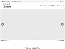 Tablet Screenshot of ixchange.in